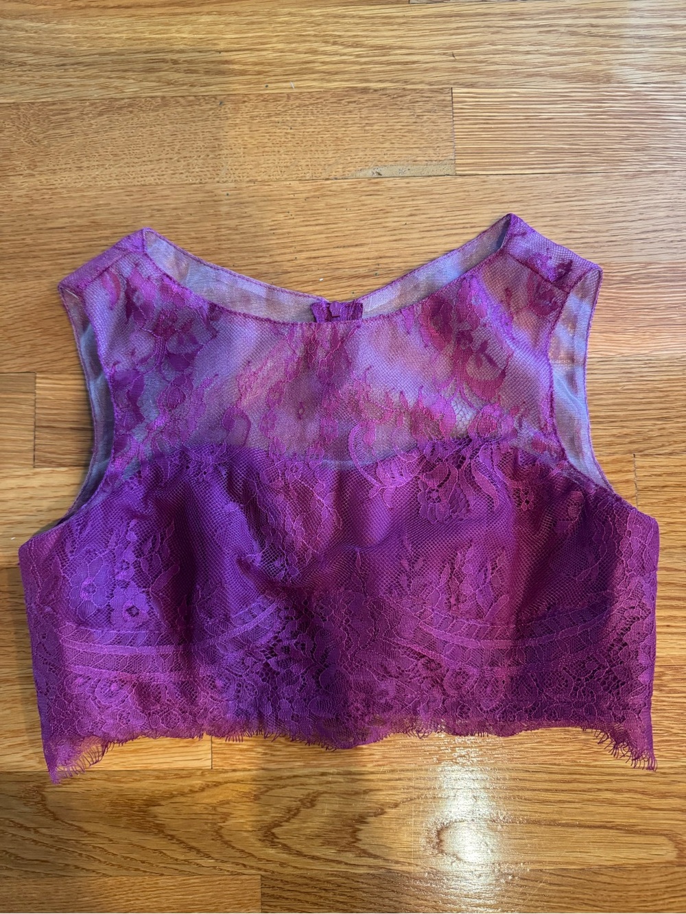 JJ's House Hanna Junior Lace Top Orchid J12